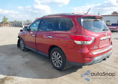 2016 Nissan Pathfinder Sv from USA, damaged, VIN 5N1AR2MM0GC604011